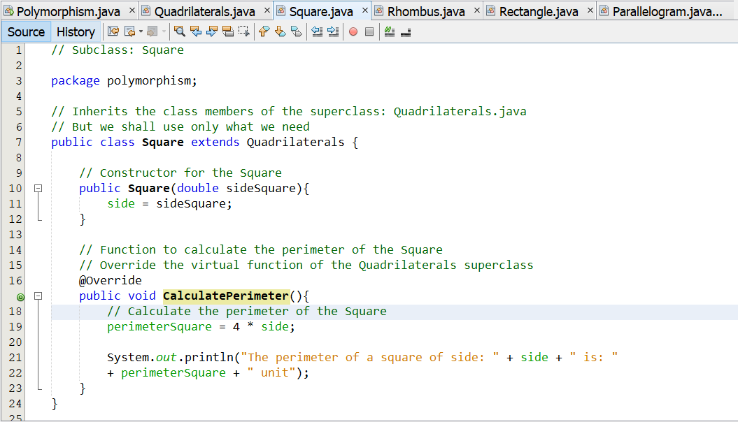 Dynamic Polymorphism 2