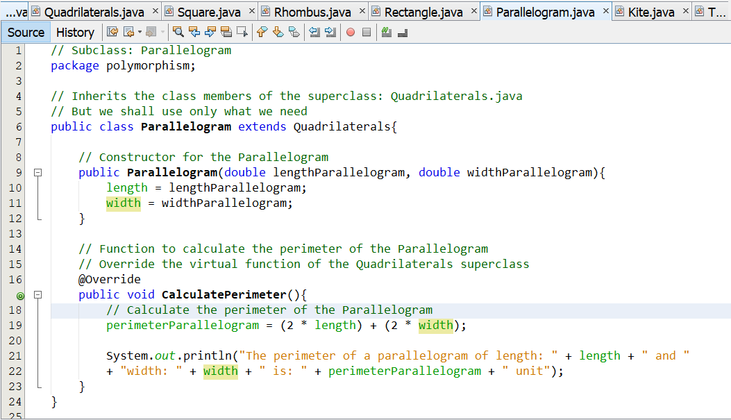 Dynamic Polymorphism 5