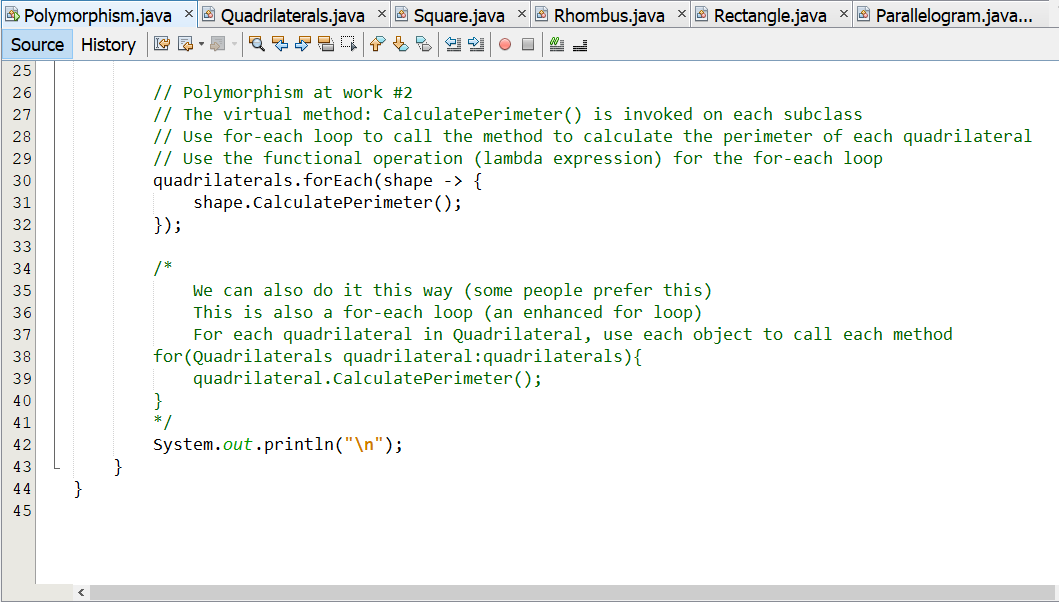 Dynamic Polymorphism 9