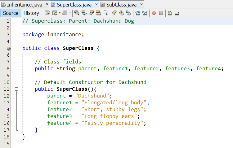 Inheritance: First Approach 1-1