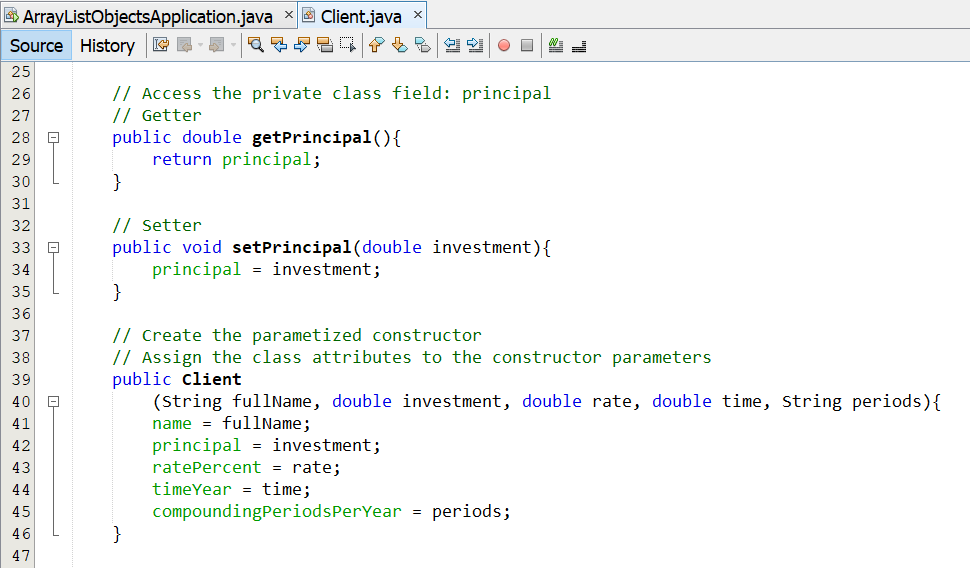 Array List Application 1-2