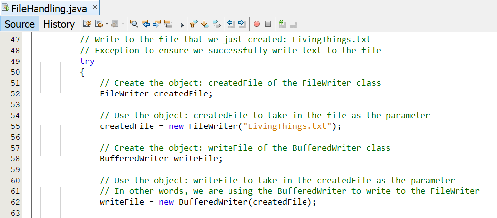 Create, Write, Read File 1-4