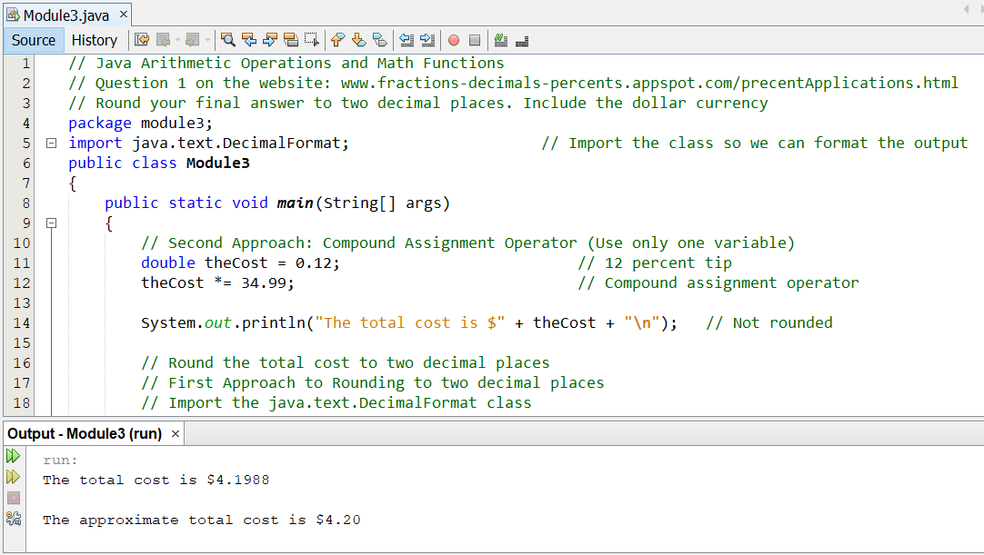 Module 3: Example 7-1