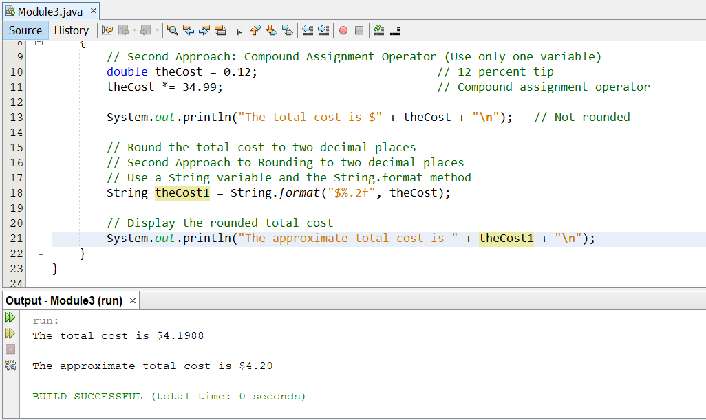 Module 3: Example 9-2