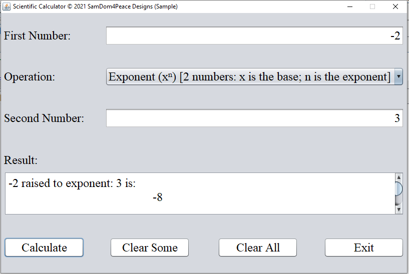 Run Program Scientific Calculator 10