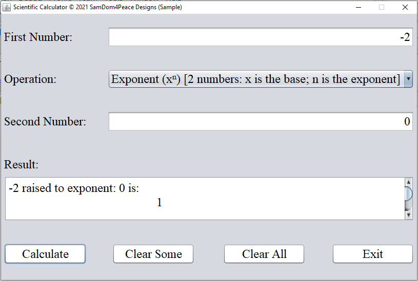 Run Program Scientific Calculator 12