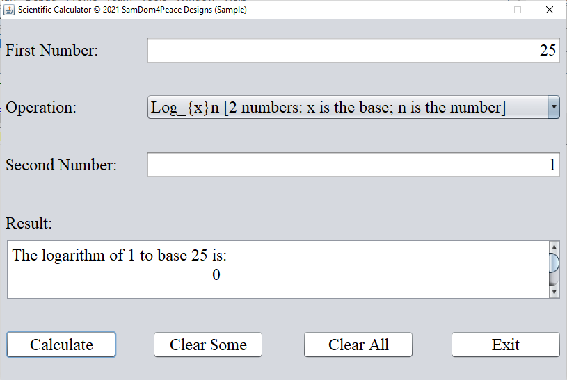 Run Program Scientific Calculator 15