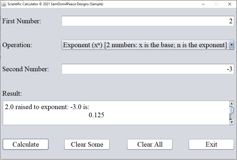 Run Program Scientific Calculator 9