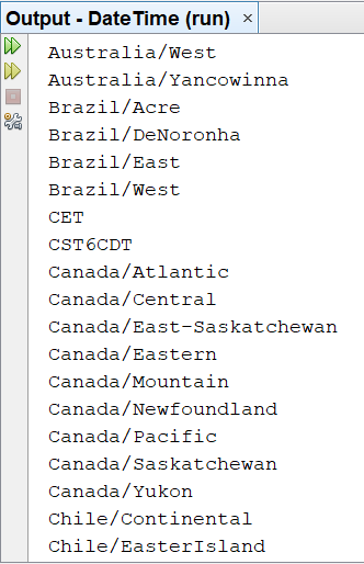 Time Zones 20