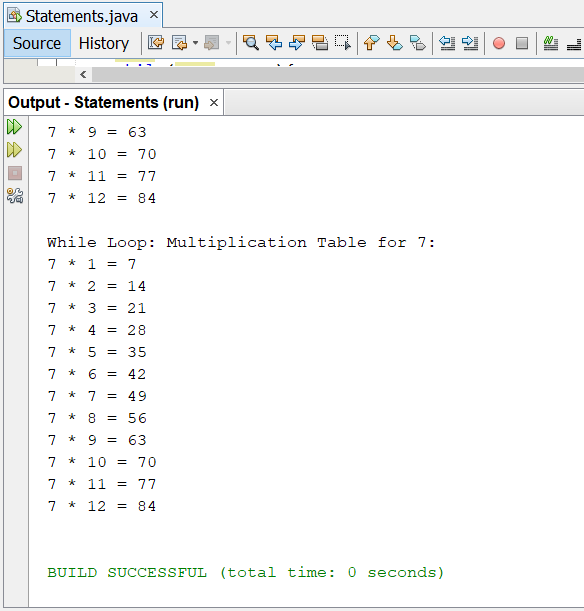 Looping Statements: Example 5-3