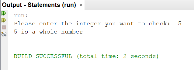 Selection Statements: Example 3-3