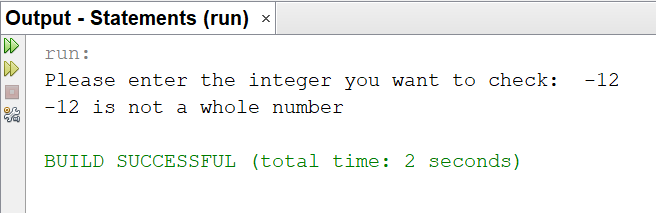 Selection Statements: Example 4-4