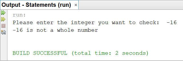 Selection Statements: Example 5-3