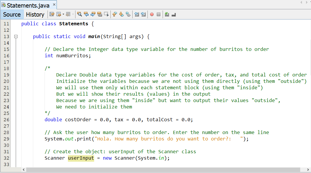 Selection Statements - Example 8-2