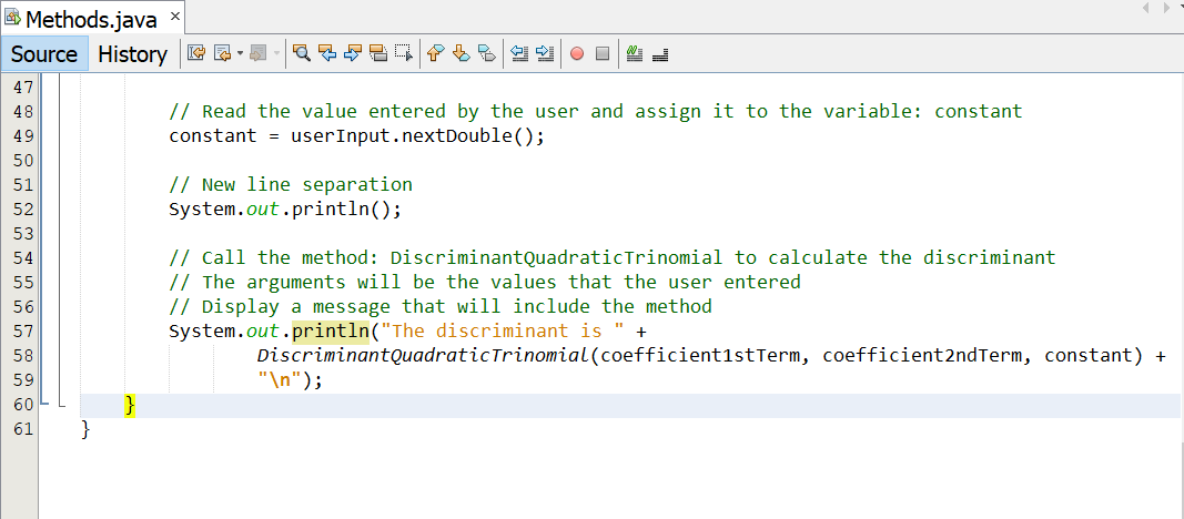 Data Type Methods 1-3