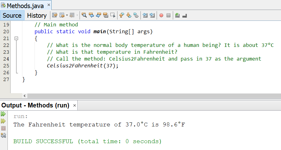 Void Method Example 1-2