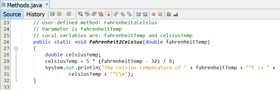 Void Type Methods 1-2