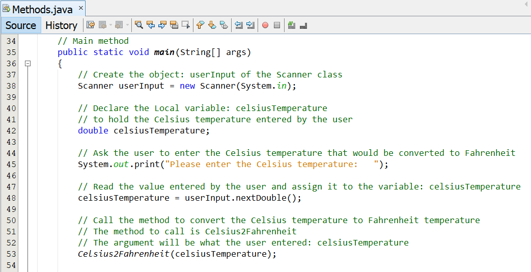 Void Type Methods 1-3