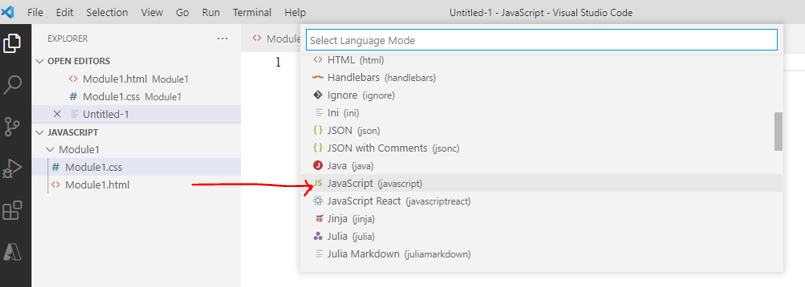 Visual Studio Code JavaScript 3