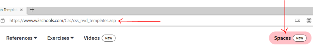W3Schools Spaces