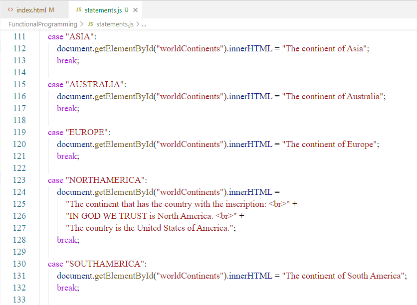 JavaScript: Conditional Statements: Example 3-2