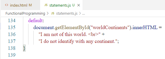 JavaScript: Conditional Statements: Example 3-3