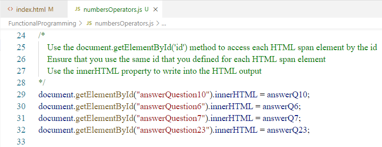 Numbers and Operators: JS 1-2