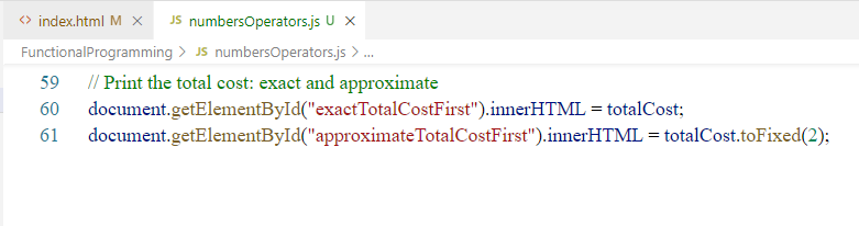 Numbers and Operators: JS 2-2