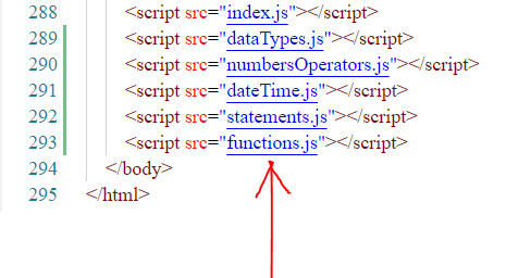 Functions: JS: Include Link