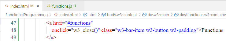 Functions: HTML: Write ID