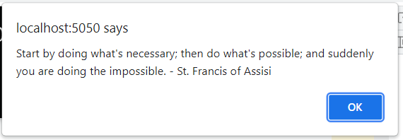 Quote by St. Francis