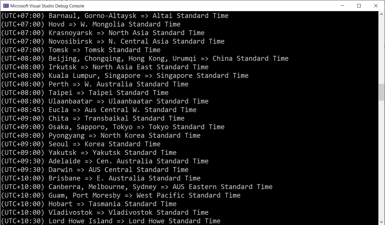 Time Zones for Different Countries 5