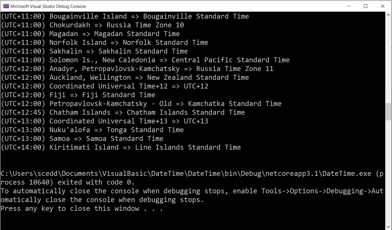 Time Zones for Different Countries 6