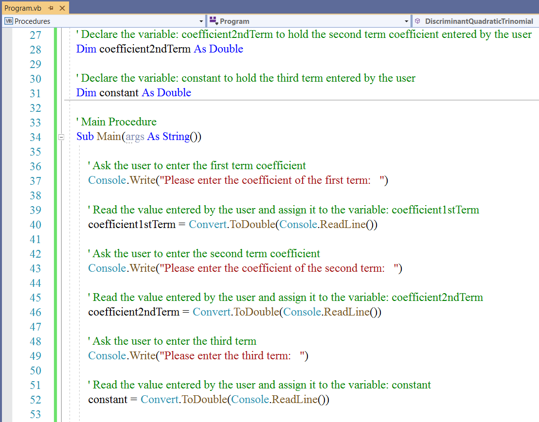 Function Procedure 1-2