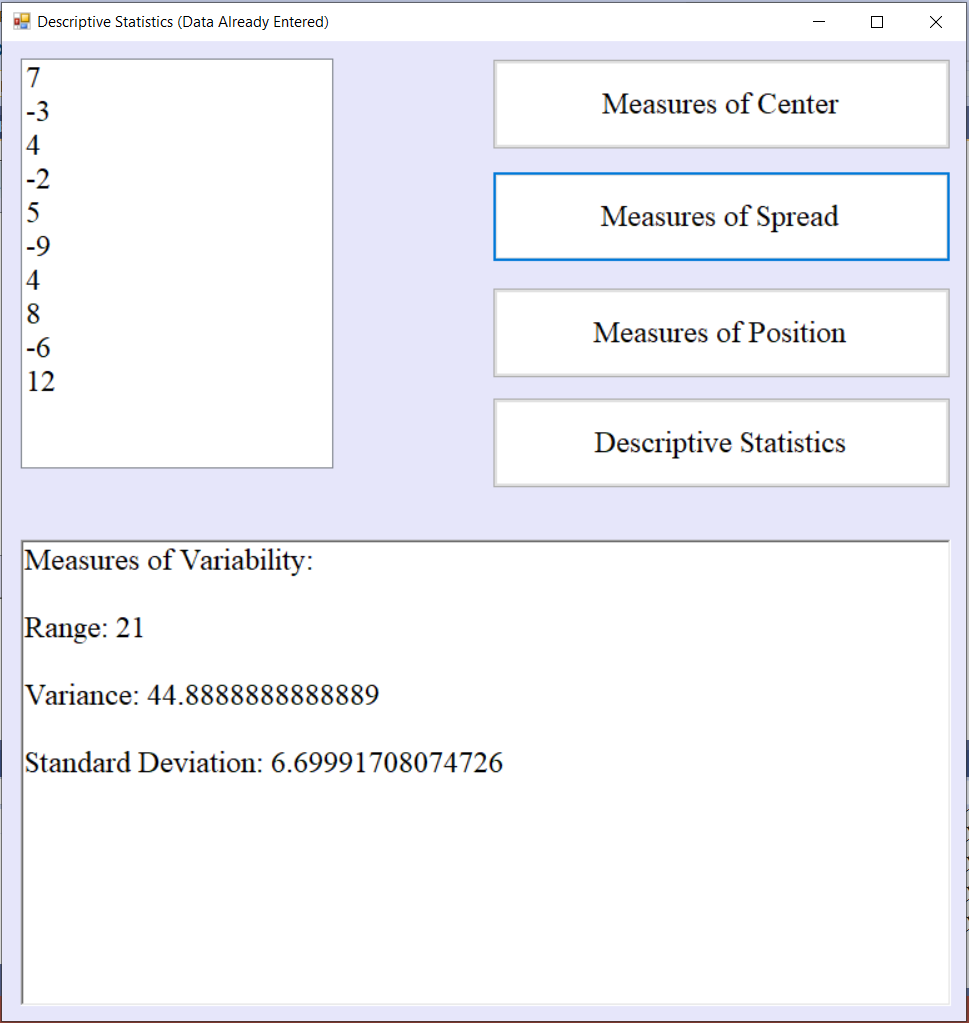 ListBox: Arrays App 2